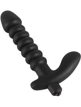 Black Velvets: Vibrating Silicone, Medium, svart