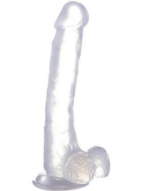 RealRock: Realistic Cock, 27 cm, transparent