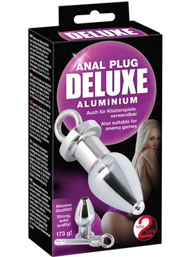 You2Toys: Anal Plug, Deluxe Aluminium