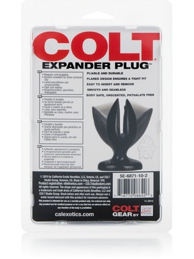 California Exotic: Colt, Expander Plug, medium, svart