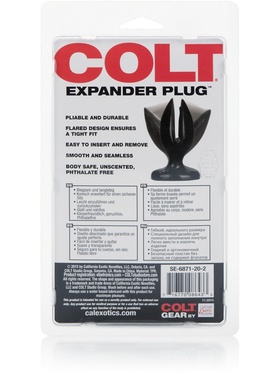 California Exotic: Colt, Expander Plug, large, svart