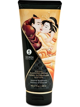 Shunga: Massage Cream, Almond Sweetness, 200 ml