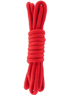 Hidden Desire: Bondage Rope, 3m, röd