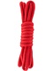 Bondage Rope, 3m, röd