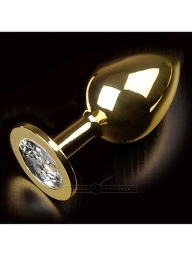 Dolce Piccante: Jewellery Plug, Diamond, guld, large