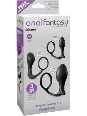 Pipedream Anal Fantasy: Ass-Gasm Trainer Trio