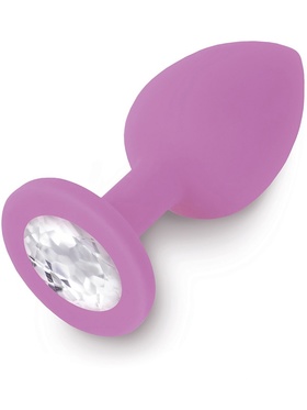 Dolce Piccante: Jewellery Plug, Silicone Diamond, lila