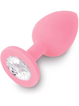 Dolce Piccante: Jewellery Plug, Silicone Diamond, rosa