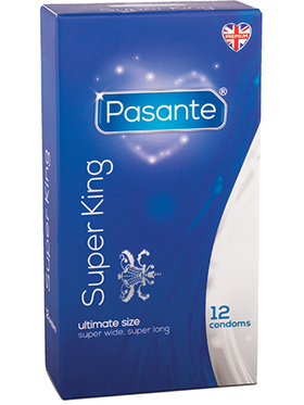 Pasante Super King: Kondomer, 12-pack