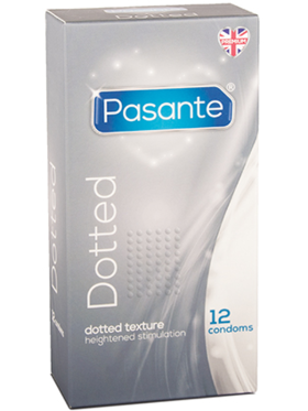 Pasante Dotted: Kondomer, 12-pack