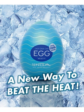 Tenga Egg: Wavy, Cool Edition, Runkägg