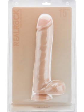 RealRock: Realistic Cock, 38 cm, hudfärgad