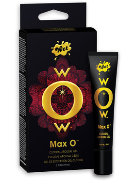 WET: Wow Max O, Clitoral Arousal Gel, 15 ml