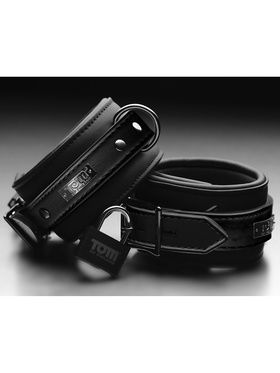 Tom of Finland: Neoprene Wrist Cuffs with Lock