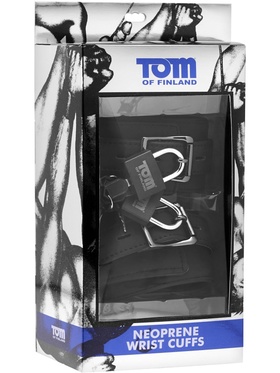 Tom of Finland: Neoprene Wrist Cuffs with Lock