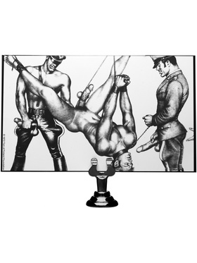 Tom of Finland: Neoprene Wrist Cuffs with Lock