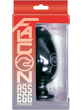 Icon: Falcon, Ass Egg, 4.5 inch Intermediate, svart