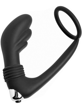 XR Master Series: Nova, Silicone Cock Ring + Prostate Stimulator