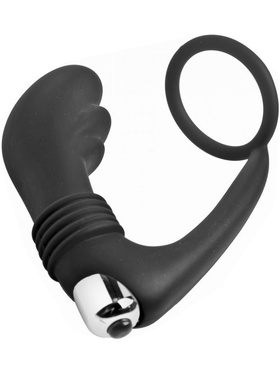 XR Master Series: Nova, Silicone Cock Ring + Prostate Stimulator