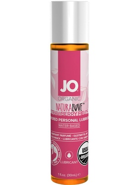 System JO: Organic Naturalove, Strawberry Lubricant, 30 ml