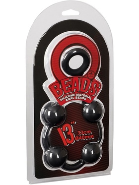 Nanma: O Beads, 40 mm, svart