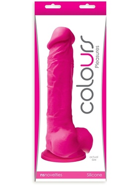 NSNovelties: Colours Pleasures Large Dildo, 24 cm, rosa