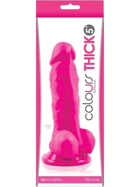 NSNovelties: Colours Pleasures Thick Dildo, 18 cm, rosa