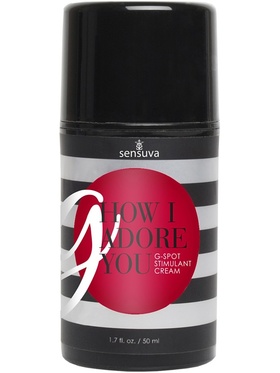 Sensuva: G, How I Adore You G-Spot Stimulant Cream, 50 ml