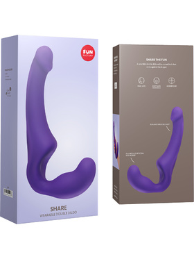 Fun Factory: Share, Wearable Double Dildo, lila