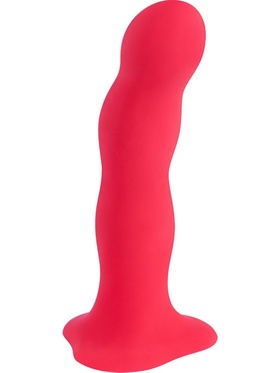 Fun Factory: Bouncer Rumbling Dildo, 18 cm, röd