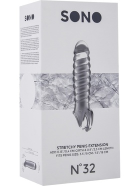 Sono: Stretchy Penis Extension No. 32, transparent