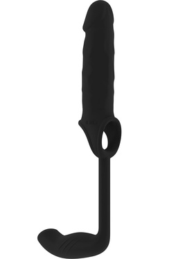 Sono: Stretchy Penis Extension & Plug No. 34, svart