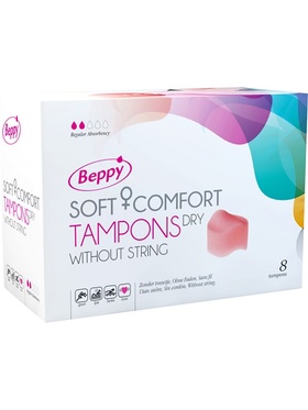 Beppy: Soft Comfort Tampons, Dry, 8-pack