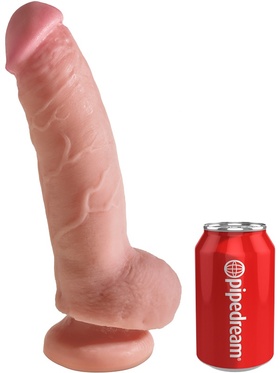 Pipedream: King Cock, Dual Density Cock with Balls, 9 tum