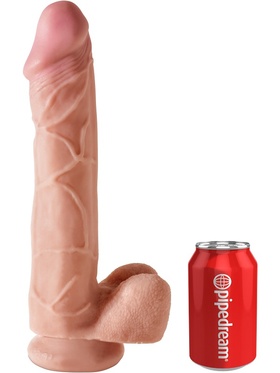 Pipedream: King Cock, Dual Density Cock with Balls, 12 tum
