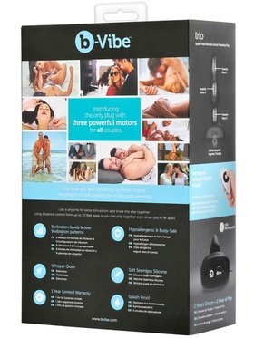 B-Vibe: Trio, Remote Control Vibrating Plug