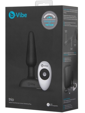 B-Vibe: Trio, Remote Control Vibrating Plug