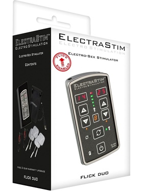 ElectraStim: Flick Duo, Electro-Sex Stimulator Pack