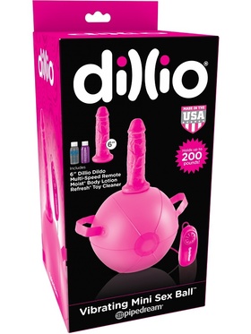 Pipedream: Dillio, Vibrating Mini Sex Ball, rosa