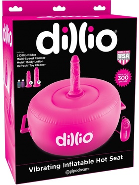 Pipedream: Dillio, Vibrating Inflatable Hot Seat