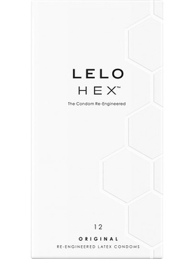 LELO: HEX, Kondomer, 12-pack