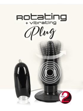 You2Toys: Rotating + Vibrating Plug