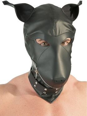 Orion Fetish Collection: Dog Mask, svart