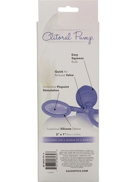 California Exotic: Clitoral Pump, Mini Silicone, lila