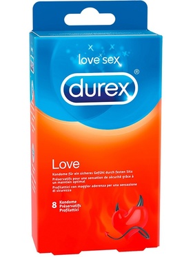 Durex: Love, Kondomer, 8-pack