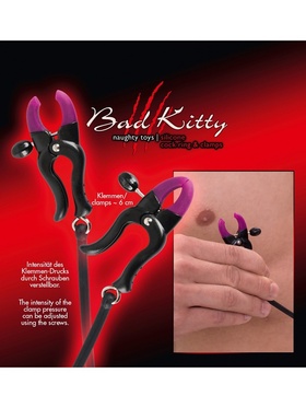 Bad Kitty: Silicone Cock Ring & Clamps