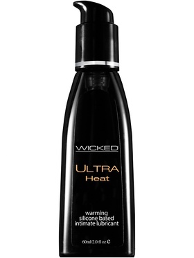 Wicked: Ultra Heat, Silikonbaserat Glidmedel, 60 ml