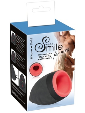 Sweet Smile: Rechargeable Warming Masturbator