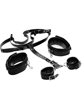 Strict: Thigh Sling With Wrist Cuffs