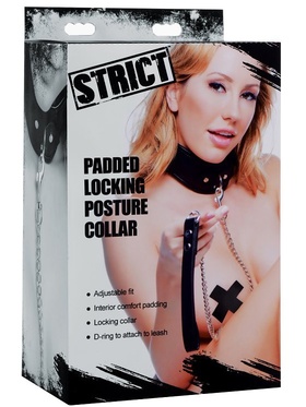 Strict: Padded Locking Posture Collar
